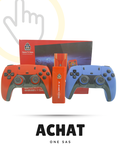 [146] CONSOLA GAME TV STICK WIFI 6