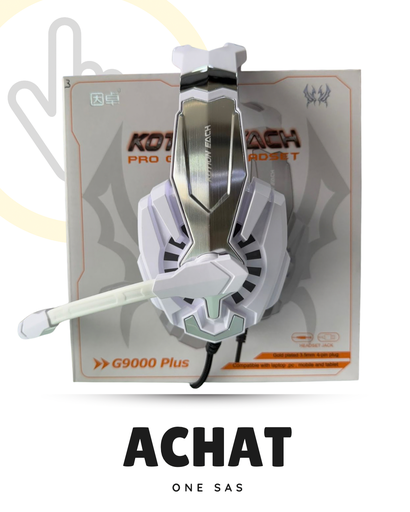 [155] DIADEMA GAMER G9000 Plus